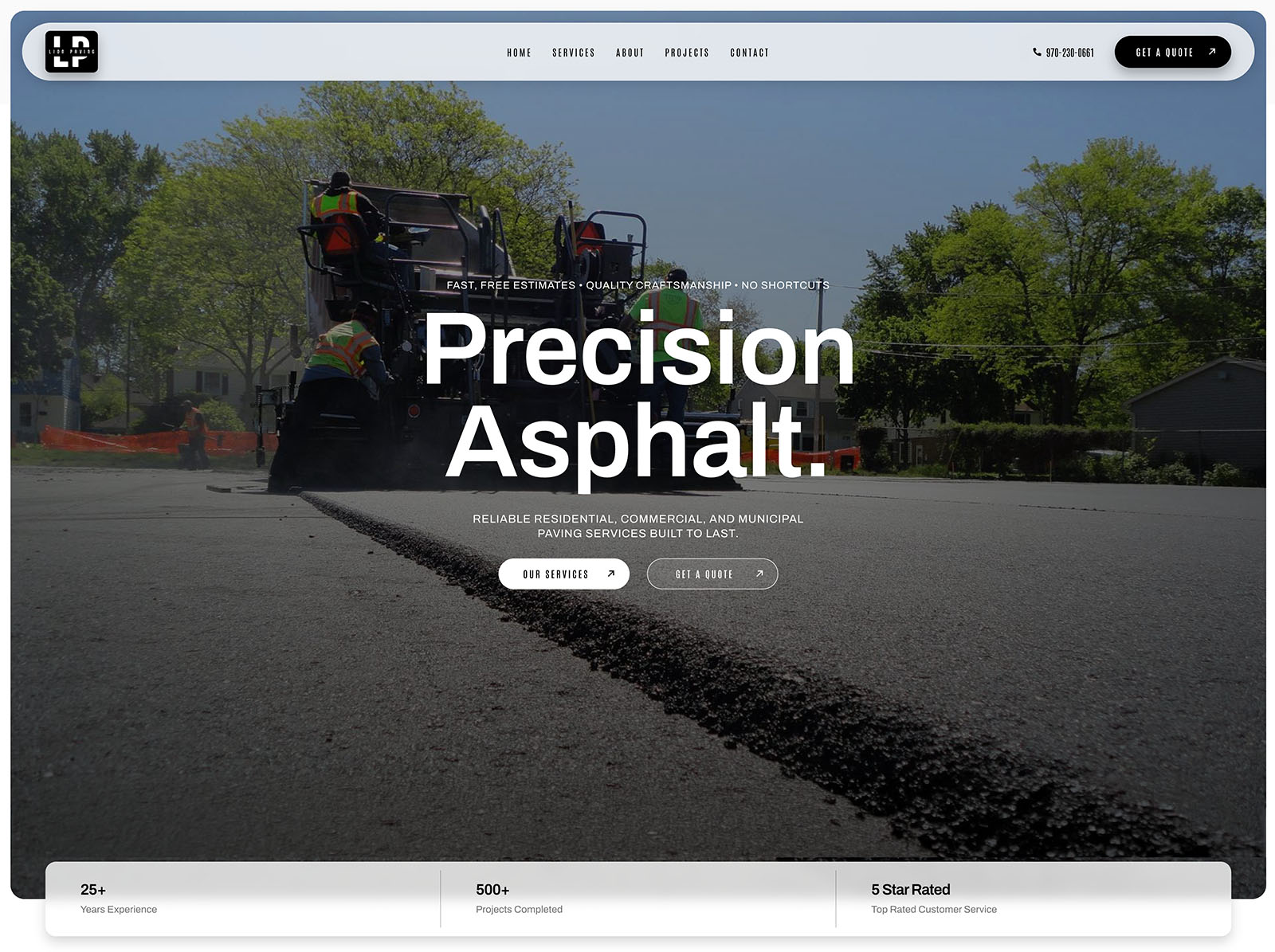 Lion Paving